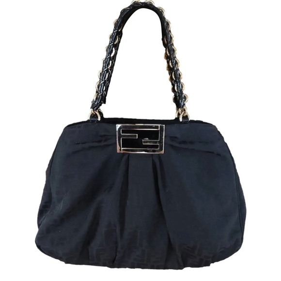 Fendi Zucca Baguette Shoulder Bag - Picture 10 of 11